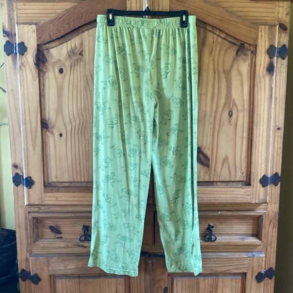 Men’s Shrek green pajama lounge pants size S - Picture 5 of 7